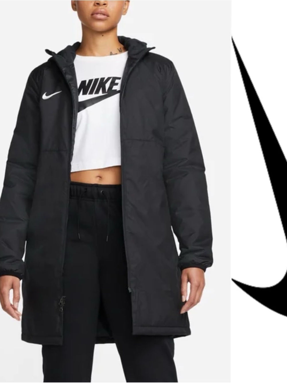 Nike Repel Park Women's Puffer Sideline Soccer Football black Jacket*NWT